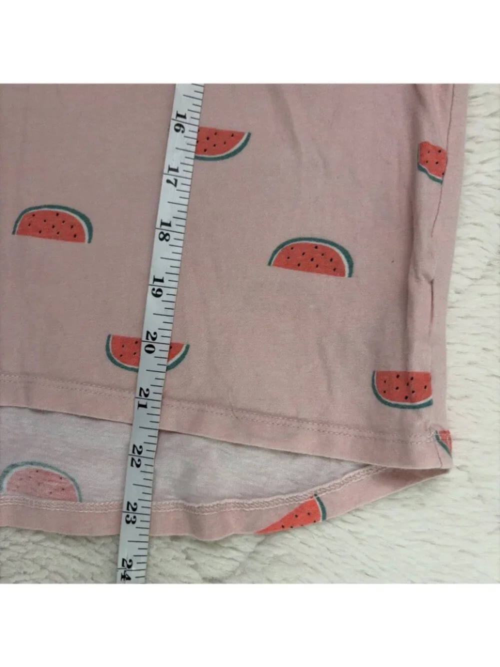 Old Navy Girls Softest Tee XL 14 Pink Watermelon